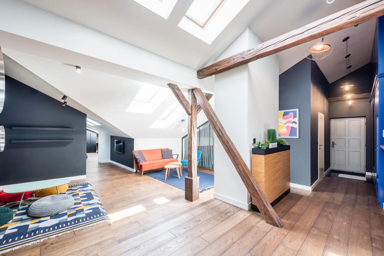 Wegierska Luxury Loft Wawelofts Apartment คราคูฟ ภายนอก รูปภาพ