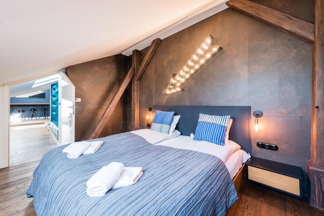 Wegierska Luxury Loft Wawelofts Apartment คราคูฟ ภายนอก รูปภาพ