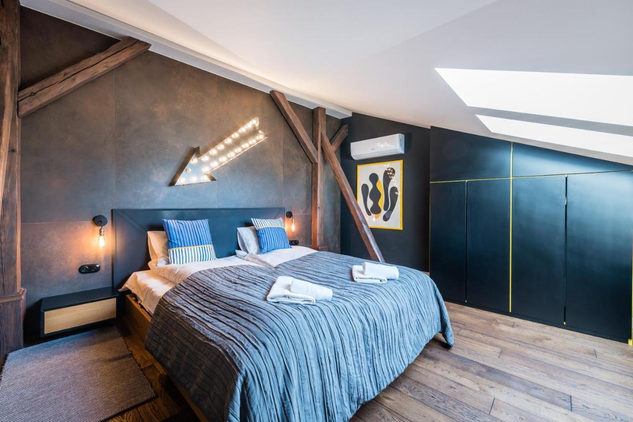 Wegierska Luxury Loft Wawelofts Apartment คราคูฟ ภายนอก รูปภาพ